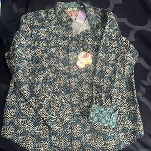 Robert Graham Long Sleeve Button Down — 2XL